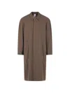 Magliano Buttoned Coat In Brown