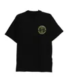 Magliano Calci Crew Neck Graphic Print T-shirt In Black