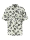 Magliano Matrix Print Viscose Bowling Shirt