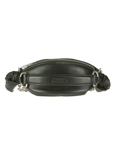 Magliano Candy Leather Crossbody Bag In Black