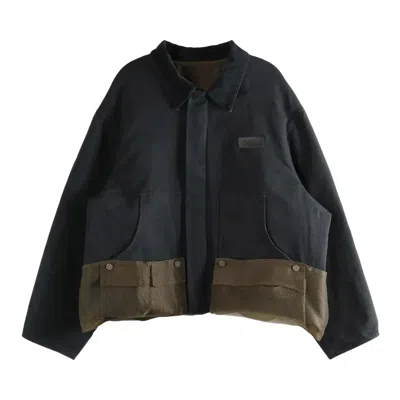 Pre-owned Magliano Cantiere Sheer Pocket Jacket 'black' | Men's Size L