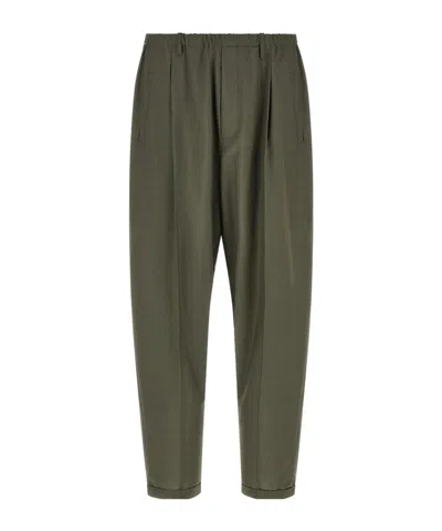 Magliano Casual Pants With Belt Loops In Green