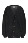 Magliano Charcoal Wool Cardigan