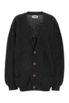 Magliano Charcoal Wool Cardigan