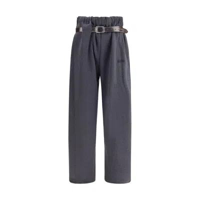 Magliano Cotton Casual Men's Pants In Blue