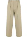 Magliano Cotton Loose-fit Trousers In Neutrals