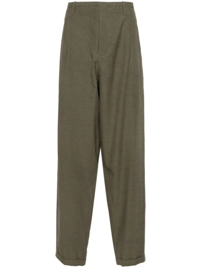 Magliano Cotton Trousers In Green