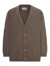Magliano Edo Cashmere Cardigan In Brown