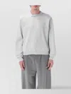 Magliano Crew Neck Fleece Braided In Gray