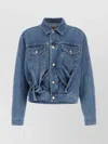 Magliano Denim Level Jacket In Blue