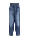 Magliano Denim Print Lounge Pants In Indigo