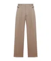 Magliano Tailored Trousers With Adjustable Waist In Brown