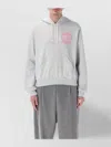 Magliano Drawstring Hood Ribbed Sweater In Gray