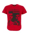 Magliano Dsquared X  Collaboration Crew Neck T-shirt In Red
