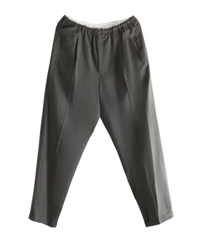 Magliano Elastic Waist Casual Pants In Black