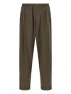Magliano Tailored Trousers With Pleats And Pockets In Brown
