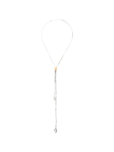 Magliano Fermino Sculptural Necklace In Metallic