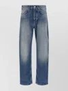 Magliano Five-pocket Denim Trousers Featuring Belt Loops In Blue
