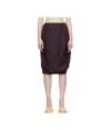 Magliano Purple G8 Midi Skirt In Purple