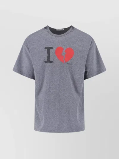 MAGLIANO GRAPHIC PRINT CREW NECK SHORT SLEEVE TOP