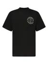 Magliano Calci Crew Neck Graphic Print T-shirt In Black