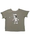 Magliano Britpop Mini Tee In Grey