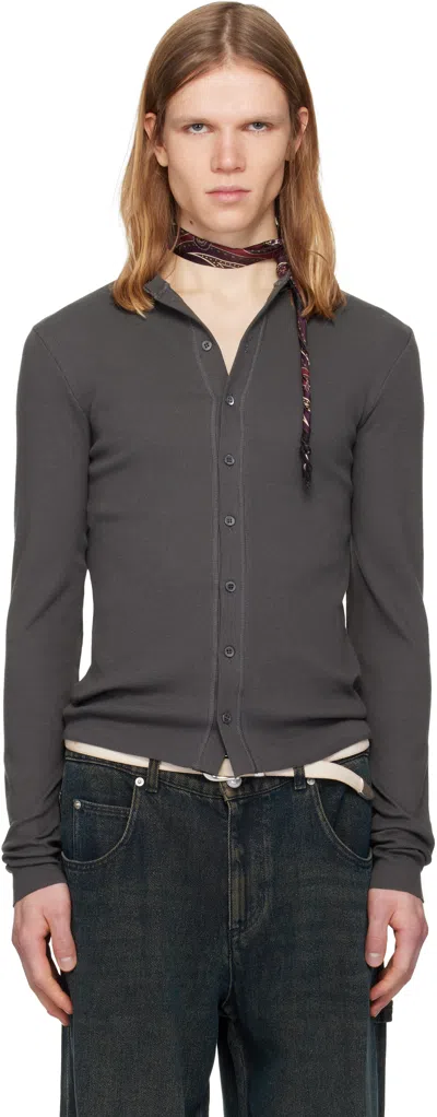 Magliano Gray 'nudo' Serafino Cardigan