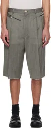 Magliano Wool Shorts In Gray