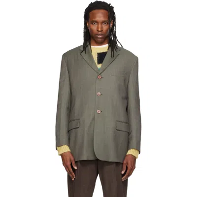 Magliano Tre Bottoni Single-breasted Blazer In Multi
