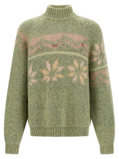 MAGLIANO GREEN DRUNK NORVEGESE SWEATER