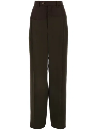 MAGLIANO HIGH-WAISTED WIDE-LEG TROUSERS