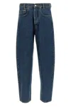 Magliano Sturdy Jeans With Belt Loops And Contrast Stitching