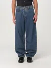 Magliano Sturdy Jeans With Belt Loops And Contrast Stitching In Denim
