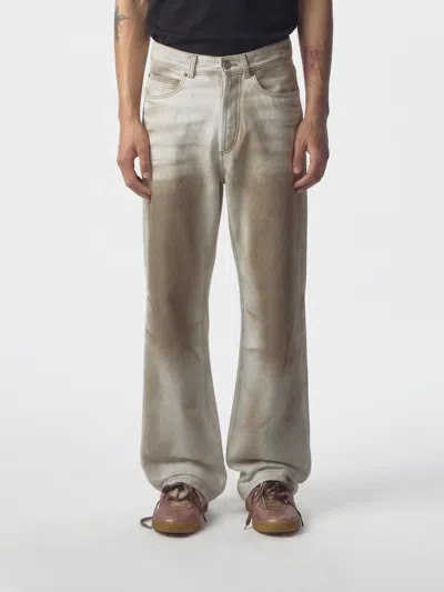 Magliano Jeans Men Color White In Gray