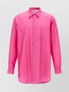 Magliano 'jesolo Shirt With Chest Pocket And Structured Collar' In Pink