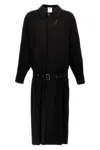 Magliano Black La Sapienza Coat In Black