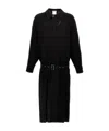 Magliano Black La Sapienza Coat In Black