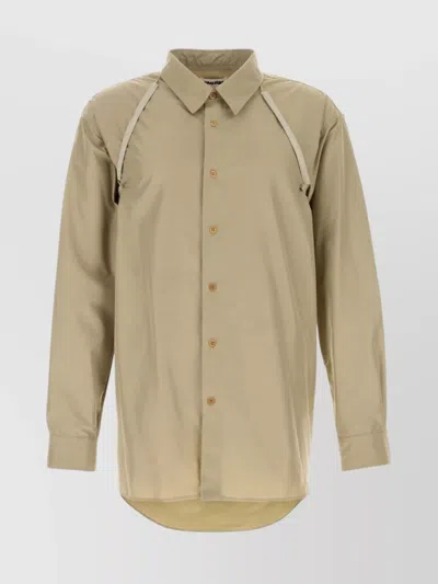 Magliano Latest Nomad Shirt With Adjustable Strap Detail In Green