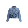 Magliano Denim Level Jacket In Blue