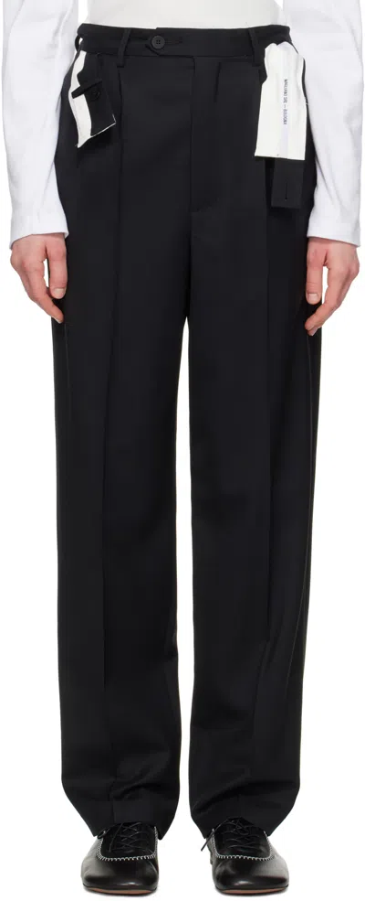 MAGLIANO FOLDED-WAISTBAND TROUSERS