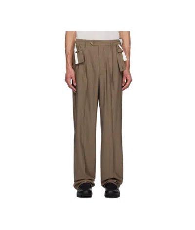 MAGLIANO LINK DOUBLE PLEATS TROUSERS