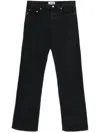 Magliano Braided Back Distressed Denim In Grey