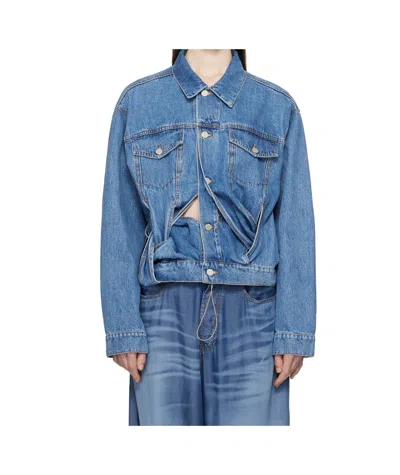 Magliano Blue Livello Denim Jacket In 05 Officina Blue