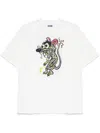 Magliano Mouse Printed Tee In White
