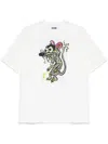 Magliano Mouse Printed Tee In White