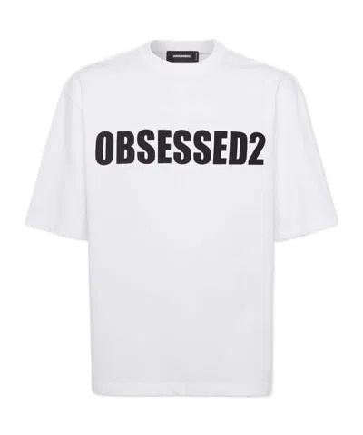 Magliano Logo Crew Neck T-shirt In White