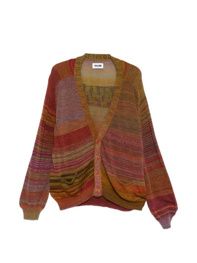 Magliano Logo-detail Cardigan In Multi