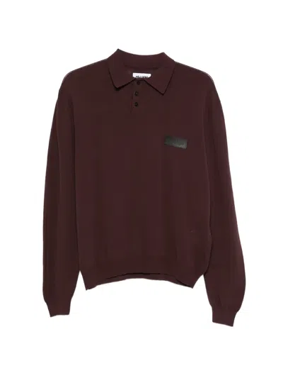 Magliano Purple Classic Collar Cotton Polo