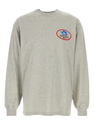 Magliano Logo-print T-shirt In Gray