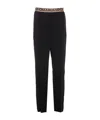 Magliano Wide Leg Boxer Trousers Pockets In Black